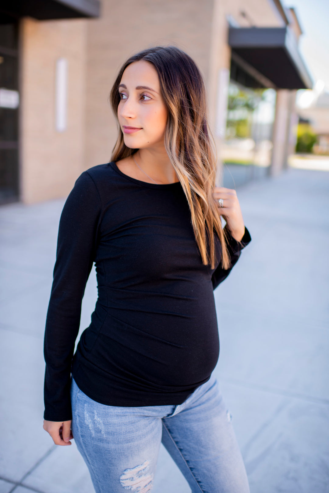 Chance For Love Top (Black)
